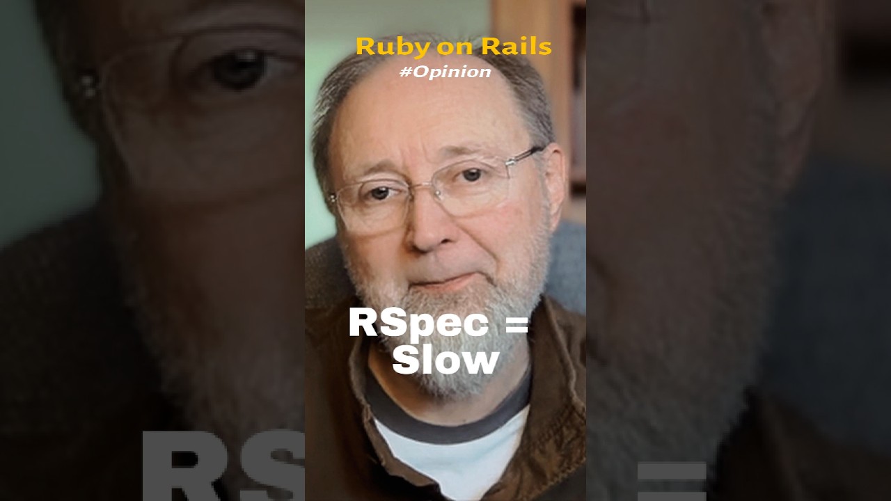 RSpec is sucking the life from you #rubyonrails